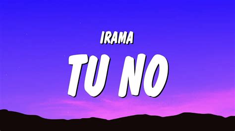 tu no testo.